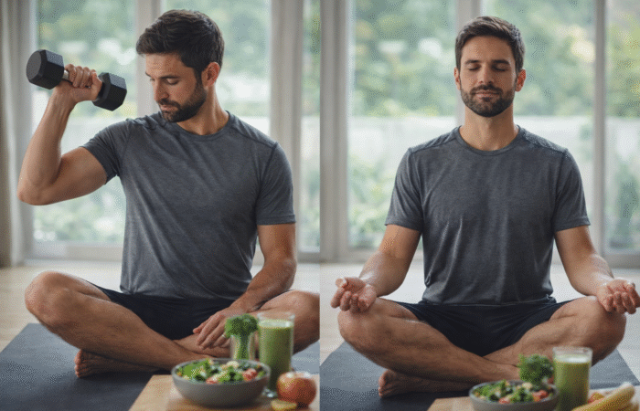 مثلث القوة بين التغذية والرياضة والتوازن النفسي لتحسين الصحة النفسية